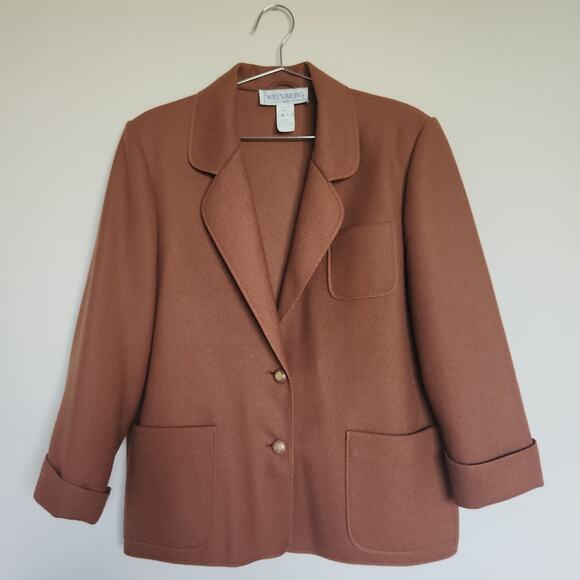 Weinberg Jackets & Blazers - Vintage Weinberg Paris Wool Blazer Jacket